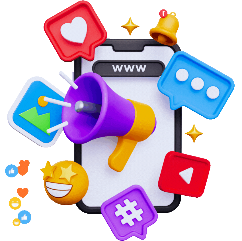 Social Media Illustration